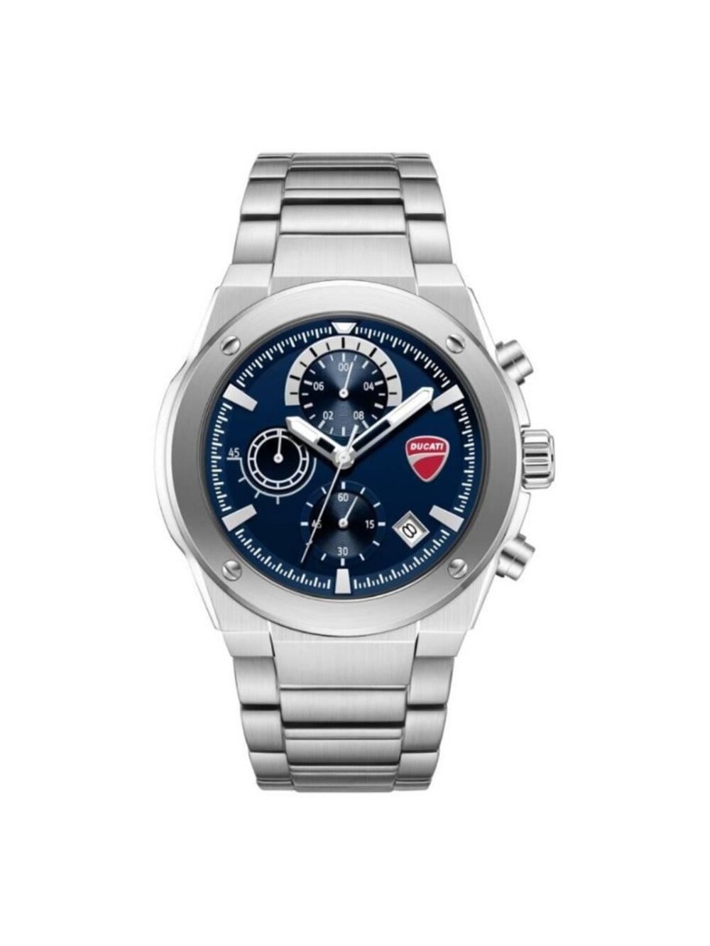 NWT Ducati Chronograph Quartz Blue Dial Men's Watch